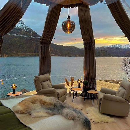 Lofoten Glampingdome Myrland Exterior foto