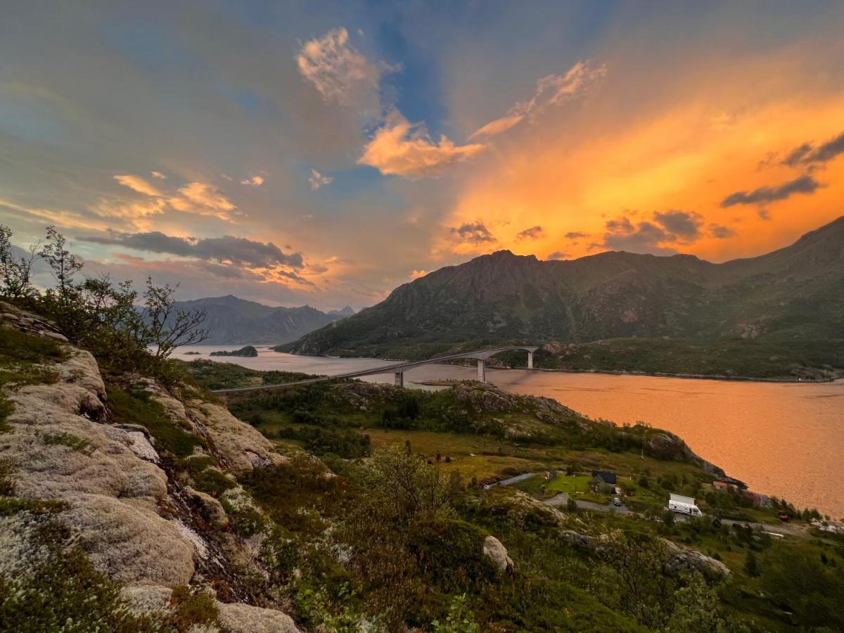 Lofoten Glampingdome Myrland Exterior foto