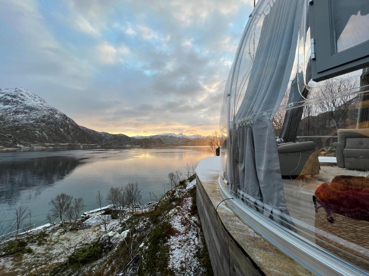 Lofoten Glampingdome Myrland Exterior foto