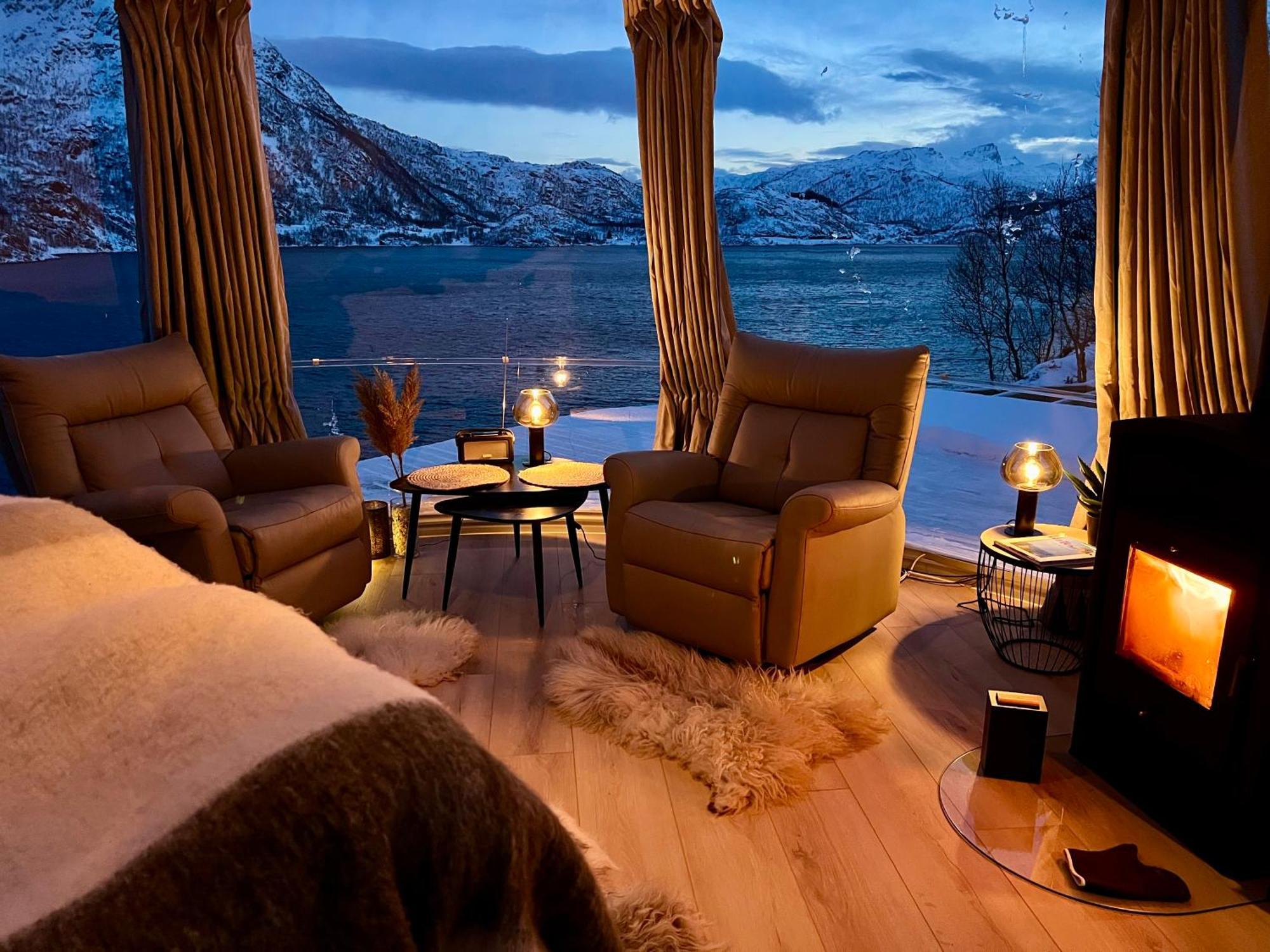 Lofoten Glampingdome Myrland Exterior foto