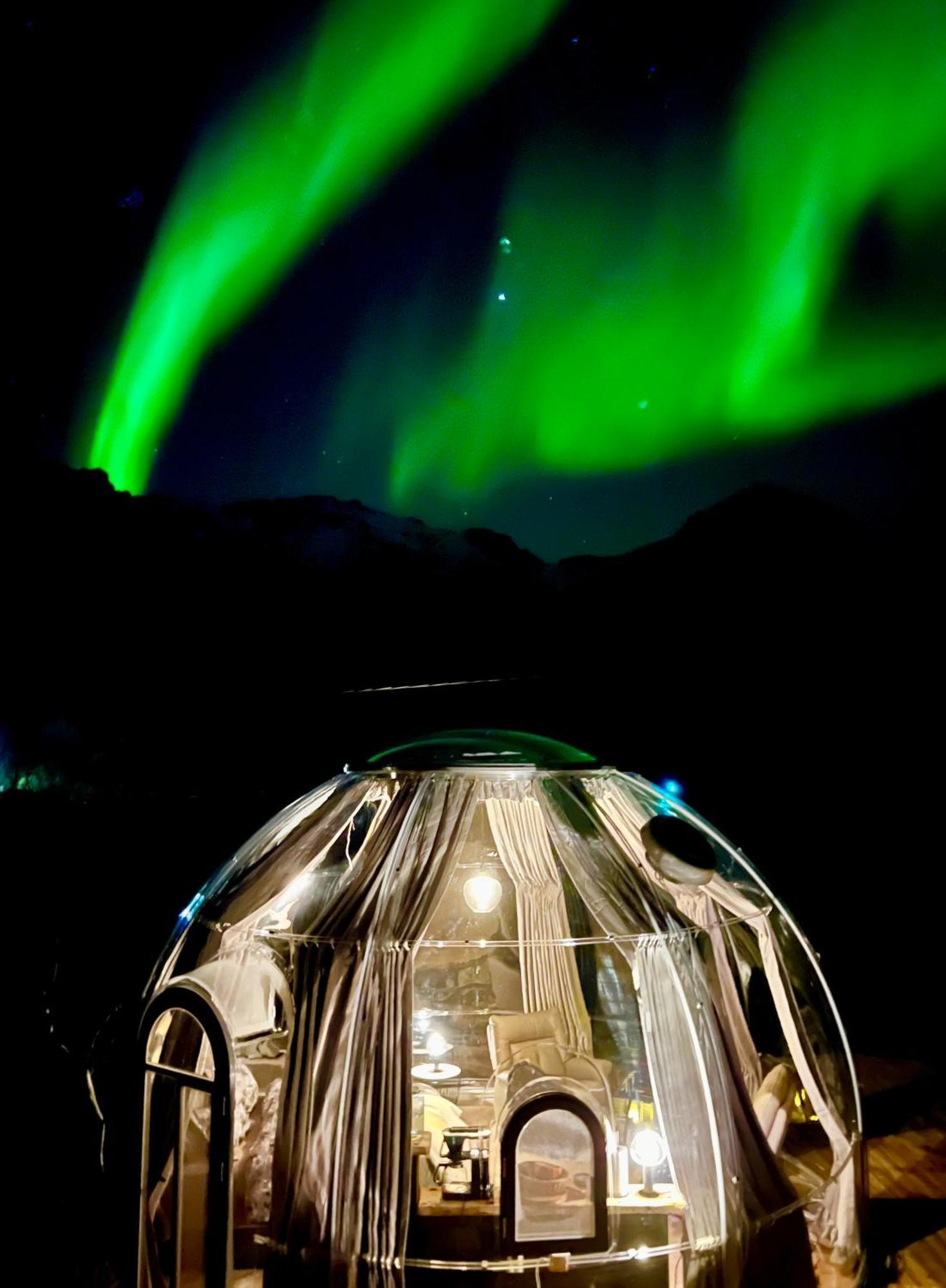 Lofoten Glampingdome Myrland Exterior foto