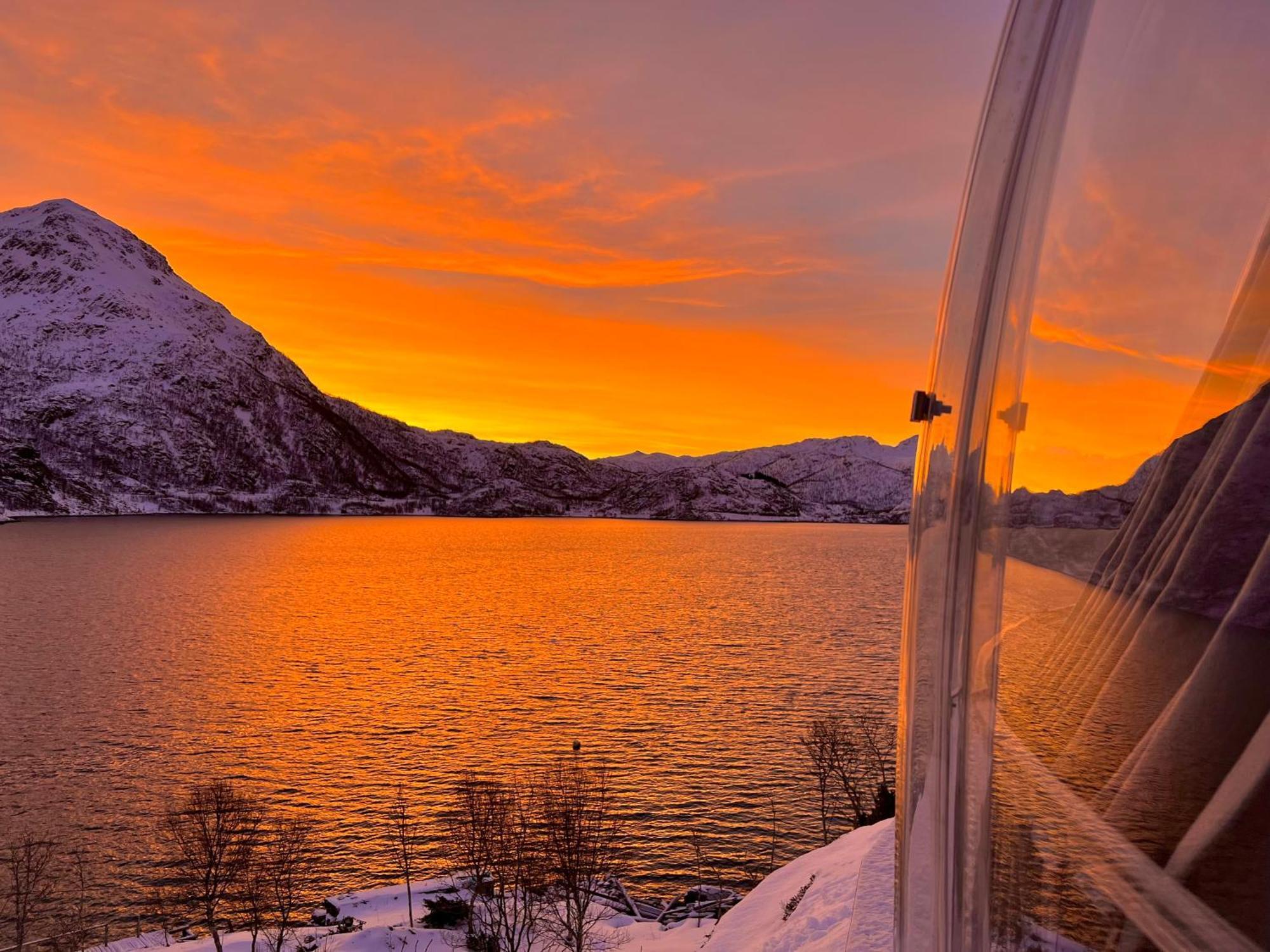Lofoten Glampingdome Myrland Exterior foto