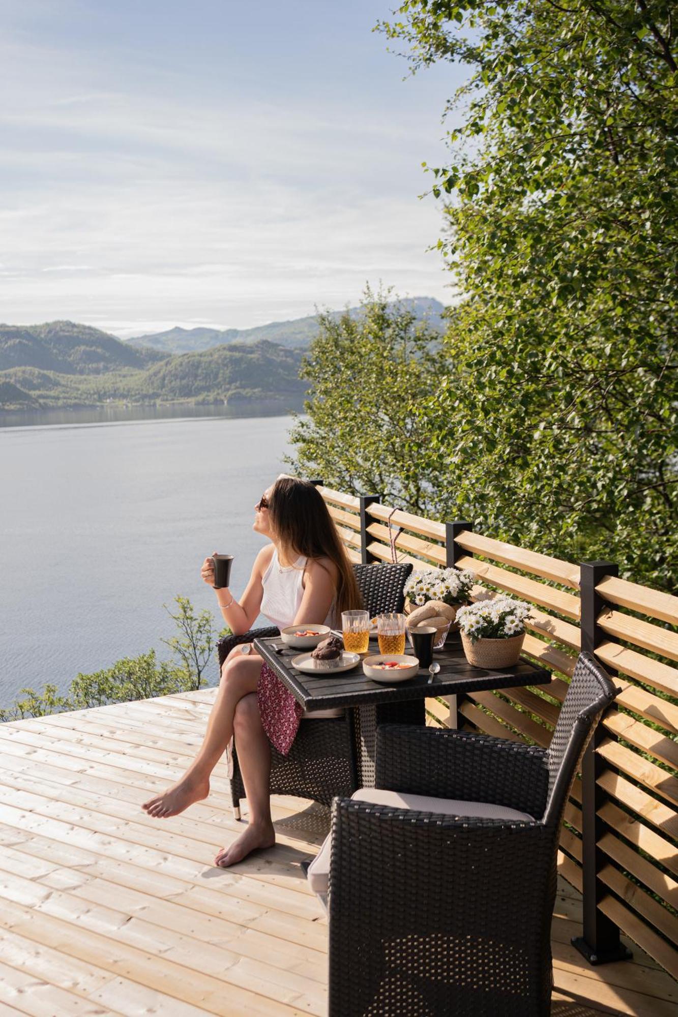 Lofoten Glampingdome Myrland Exterior foto